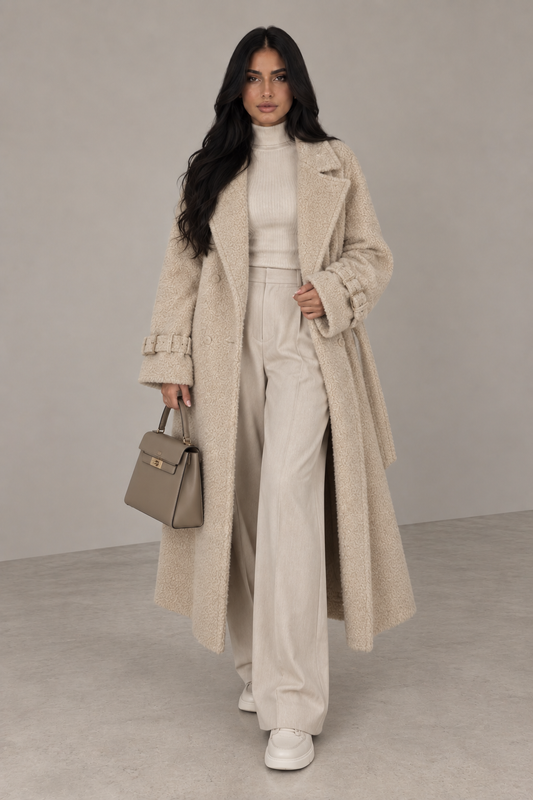MONTARI TEDDY BELTED COAT