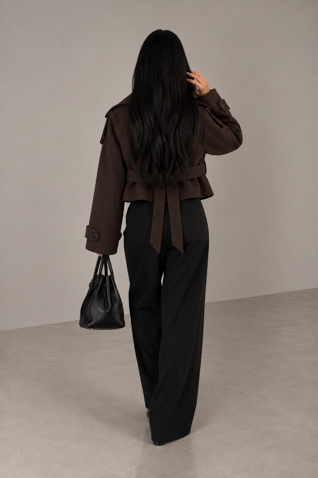 MONTARI BELTED JACKET