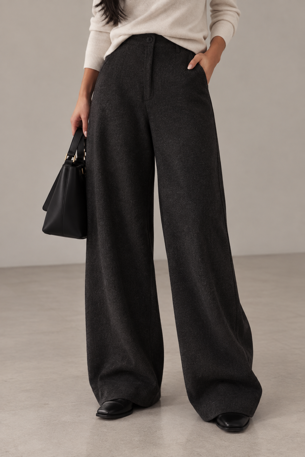 MONTARI HERITAGE WIDE-LEG TROUSERS